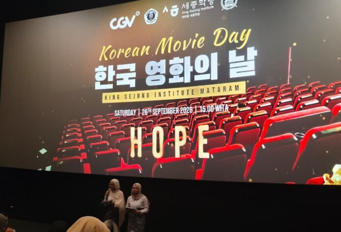 Kenalkan Budaya Korea, King Sejong Institute Mataram Gelar Nobar Film “Hope”