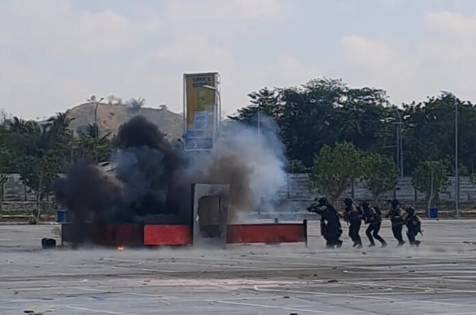 Polda NTB Uji Kesiapan Pengamanan MotoGP, Kesiapan Sirkuit Mandalika 99 Persen