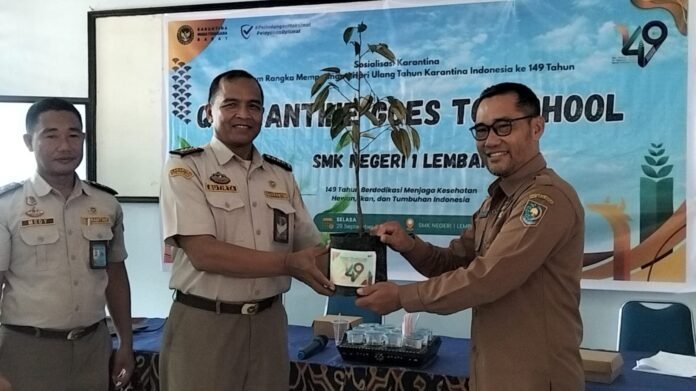 Perkuat Kompetensi Siswa, BKHIT NTB Buka Peluang Kerja Sama dengan SMKN 1 Lembar