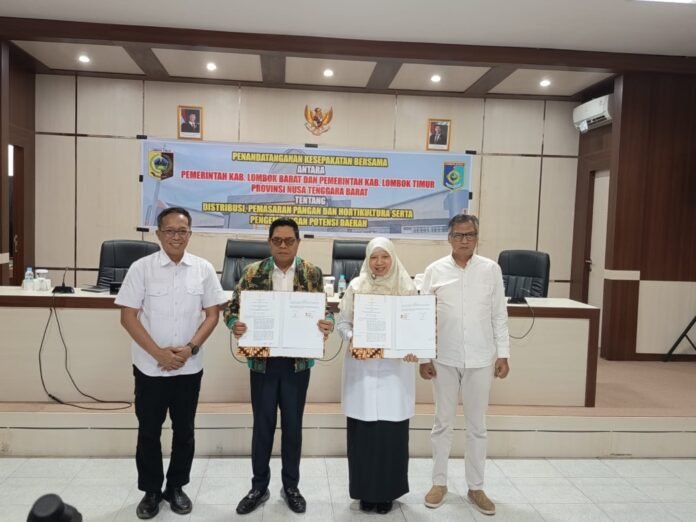 Tekan Inflasi, Lotim dan Lobar Perkuat Kerja Sama Bidang Pertanian
