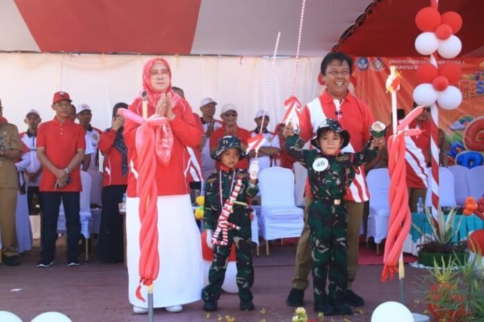 Festival Gebyar PAUD, Bupati Dorong Anak Tunjukan Kreativitas