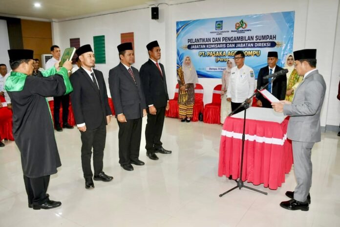 Managemen Baru Pasaka Agri Diminta Tingkatkan PAD