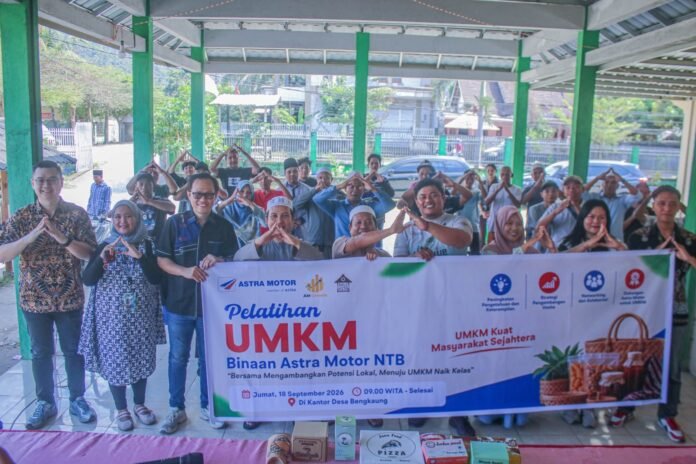Wujudkan Ekosistem “UMKM Kuat Masyarakat Sejahtera”, Astra Motor NTB Gelar Pelatihan UMKM di Desa Bengkaung