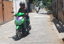 Berbatasan dengan Kota Mataram, Akses Jalan di Desa Wisata Kuranji Dalang Butuh Perhatian Berbatasan dengan Kota Mataram, Akses Jalan di Desa Wisata Kuranji Dalang Butuh Perhatian