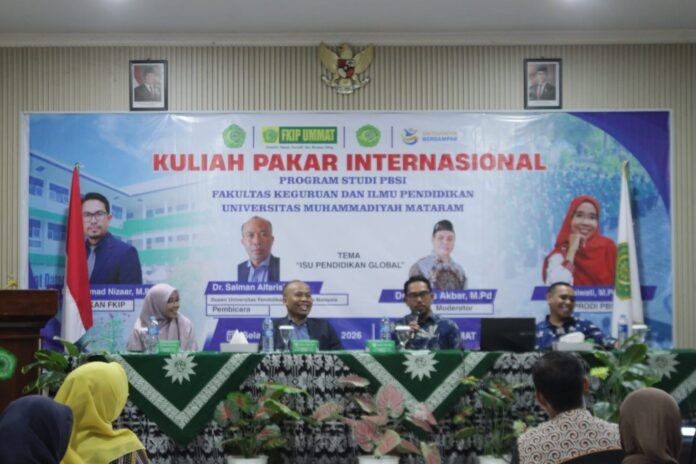 Prodi PBSI FKIP Ummat Gelar Kuliah Pakar Internasional Bersama UPSI Malaysia