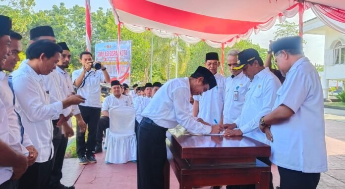 Deklarasi Pilkades Damai, Bupati KSB Ajak Semua Elemen Jaga Kondusivitas