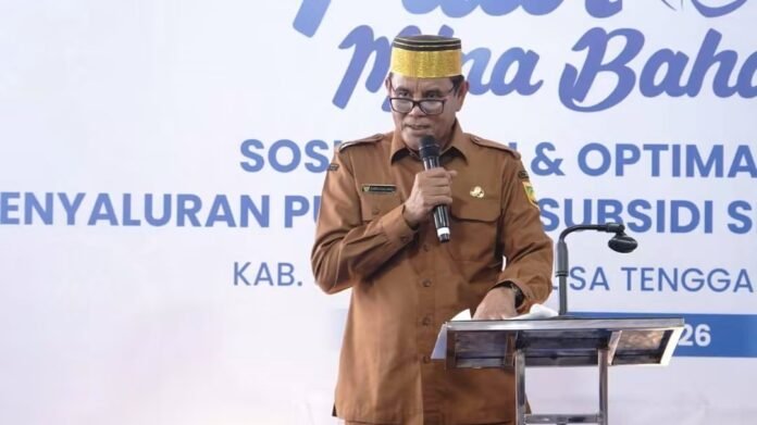 Pemkab Sumbawa Terima Pupuk Perikanan Subsidi 1.000 Ton