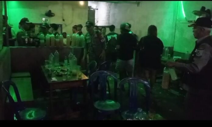 Digerebek Timgab, Kafe Ilegal di Suranadi Diduga Jual Miras