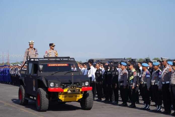 2.678 Personel Dikerahkan, Kapolda NTB Pimpin Apel Ops Mandalika Rinjani 2026 Amankan MotoGP