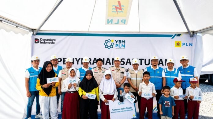 Jelang MotoGP, PLN Santuni Guru Ngaji dan Anak Yatim di Mandalika