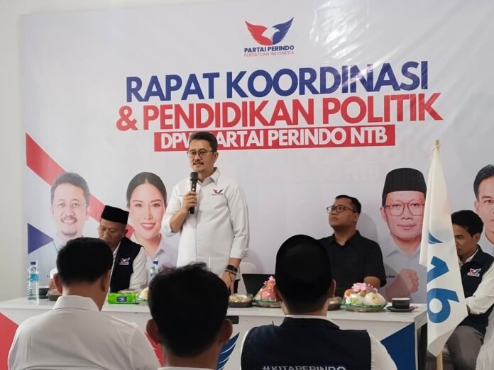Tanpa TGB, DPP Perindo Targetkan Penambahan Kursi di NTB Dua Kali Lipat