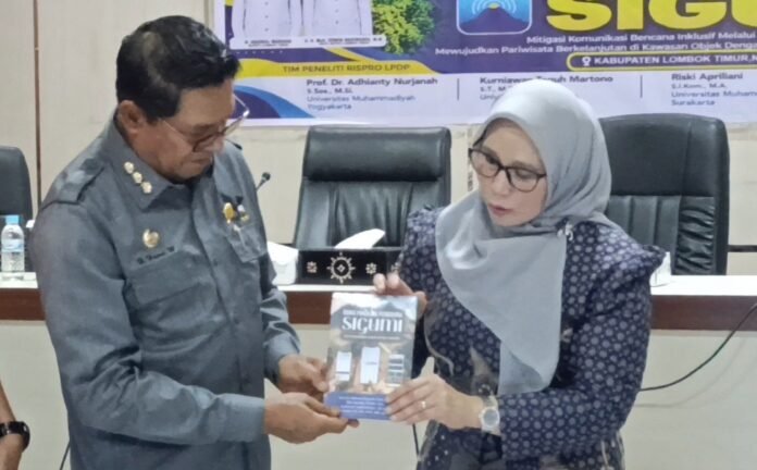 Deteksi Dini Bencana, Bupati Lotim Luncurkan Aplikasi “Si Gumi”