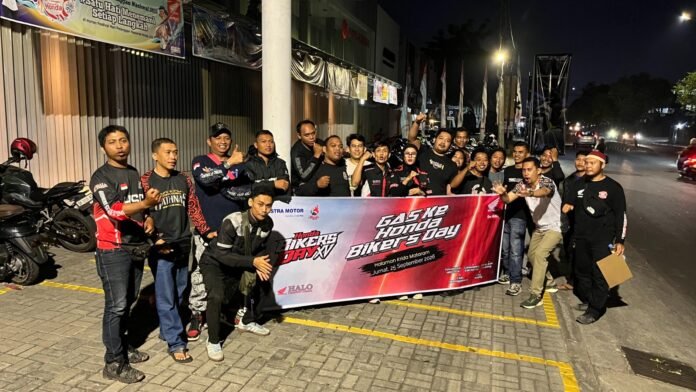 Bikers Lombok Panaskan Semangat Sambut Honda Bikers Day 2026