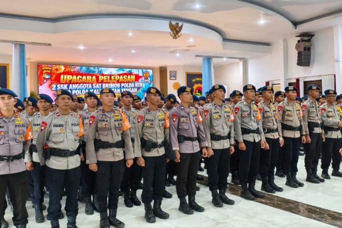 Polda NTB Kirim 200 Personel Bantu Padamkan Karhutla Kalimantan