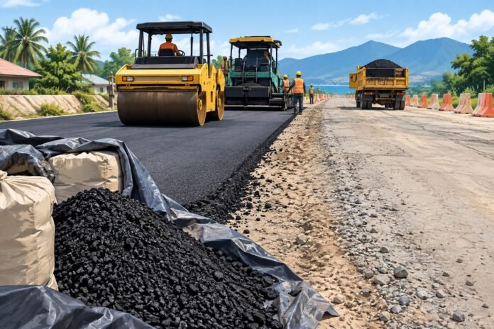 Aspal Langka, Perbaikan Puluhan Ruas Jalan di NTB Terkendala