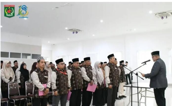 Lantik Dewan Hakim MTQ, Pemda KLU Tegaskan Integritas Tentukan Kualitas Hasil