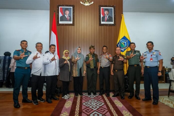 Jajaran Forkopimda NTB Sambut Pangdam XXX/Rinambora