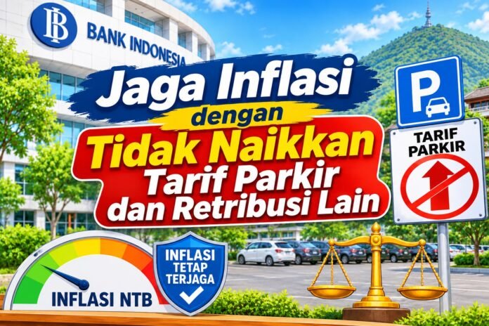 Jaga Inflasi, BI Imbau Pemda Tunda Kenaikan Tarif Parkir dan Retribusi Lain