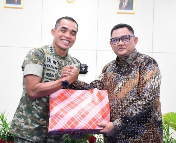 Pemda KLU Harap Sinergi dengan TNI Dapat Ditingkatkan