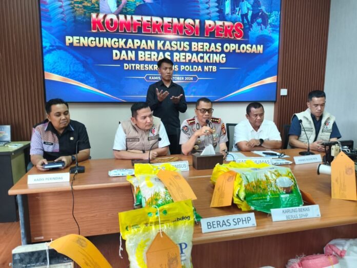 Dua Pengusaha Penggilingan Padi di NTB Jadi Tersangka Pengoplosan Beras SPHP