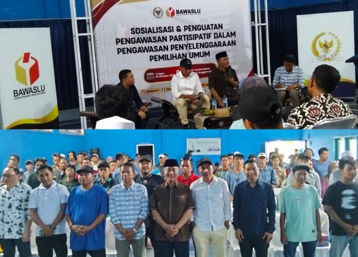 Lawan Praktik Politik Uang, Bawaslu dan DPR RI Ajak Masyarakat Lobar Berpatisipasi Aktif Awasi Pemilu