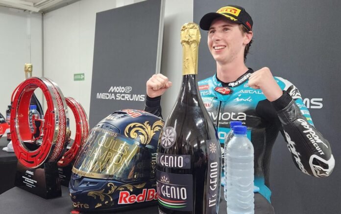Juarai Moto3 di Sirkuit Mandalika, Maximo Quiles Sempat Gugup Dikejar Rival