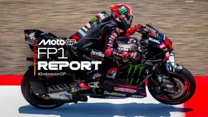 Hari Pertama MotoGP Mandalika 2026 Diisi Latihan Bebas, Bezzicchi Jadi yang Tercepat