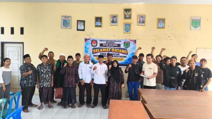 Pertaruhkan Status PPPK Paruh Waktu, Dedy Suhirman Resmi Daftar Bakal Calon Kades Golong