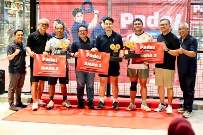 Telkomsel Prestige Ajak Pelanggan Lombok Seru-seruan Lewat Padel Bersama