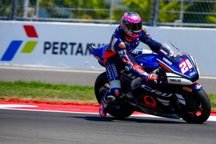 Izan Guevara Cetak Rekor Lap Tercepat Sepanjang Masa Moto2 di MotoGP Mandalika