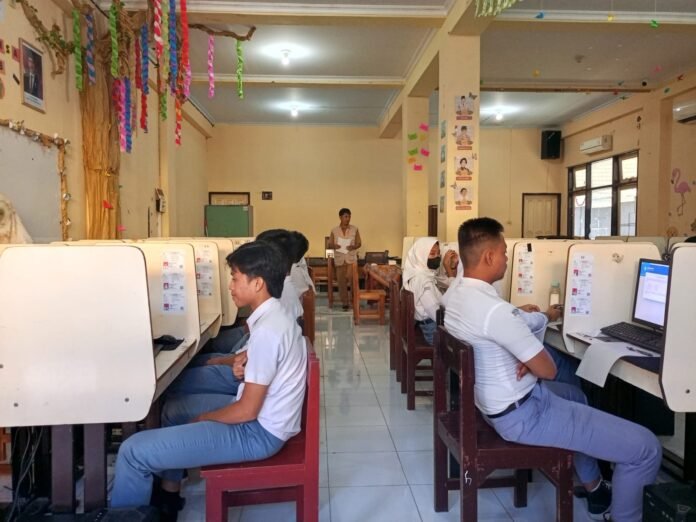 Pastikan Kesiapan Siswa, SMAN 1 Mataram Gelar Gladi TKA