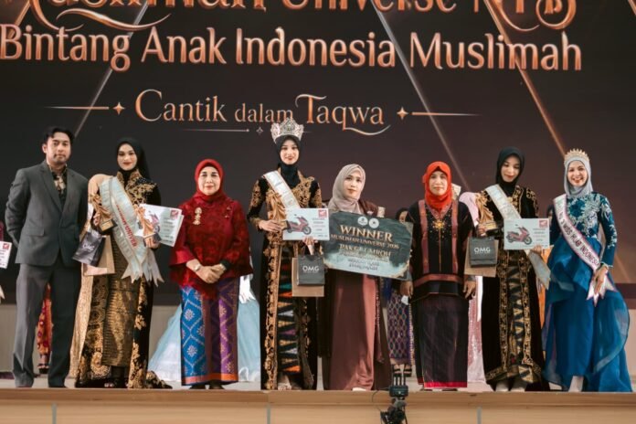 Raden Roro Ratu Zahra Afifa Soesetio Raih Gelar Winner Muslimah Universe NTB 2026
