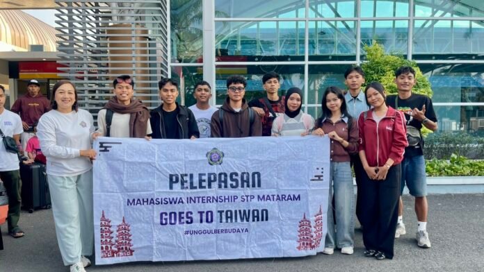 Hampir 100 Mahasiswa STP Mataram Menimba Pengalaman di Taiwan dan Jepang
