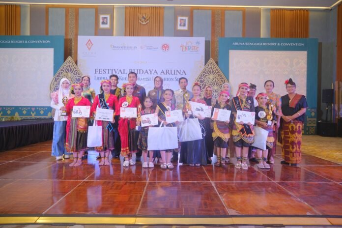 Aruna Senggigi Sukses Gelar Lomba Tari Kreasi dan Fashion Show Wastra NTB