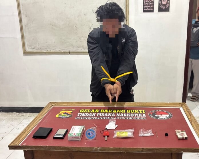 Sempat Nyebur ke Laut, DPO Kasus Setengah Kilogram Sabu di Bima Ditangkap