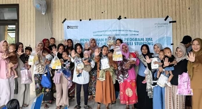 Implementasi Program Pangan Berdaya, BIZAM Sebar Makanan Bergizi ke Ratusan Balita dan Ibu Hamil