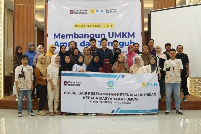 Bangun Budaya Selamat, PLN Edukasi Pelaku UMKM Sumbawa tentang Keselamatan Listrik