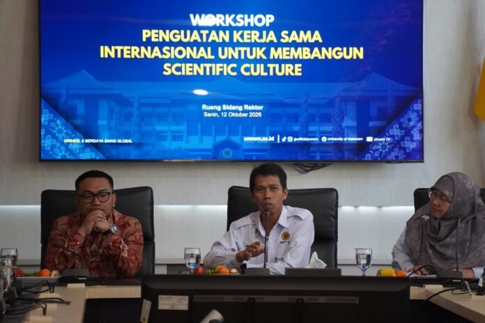 Bangun Budaya Ilmiah, Unram Dorong Penguatan Kolaborasi Internasional dan Hilirisasi Riset